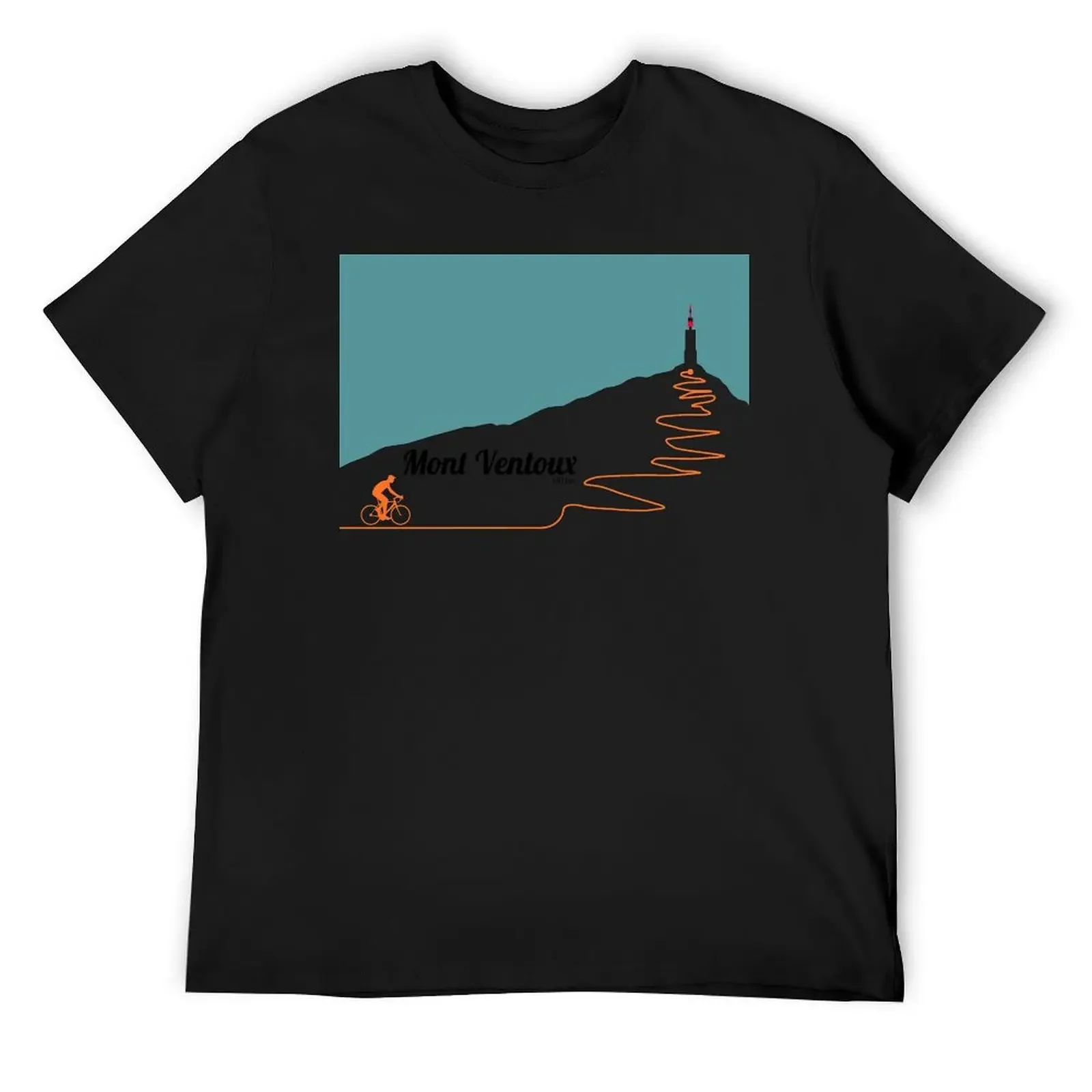 

Mont Ventoux Cycling Artwork T-Shirt plain Personalized t-shirt cotton graphic tees oversized t shirts for men