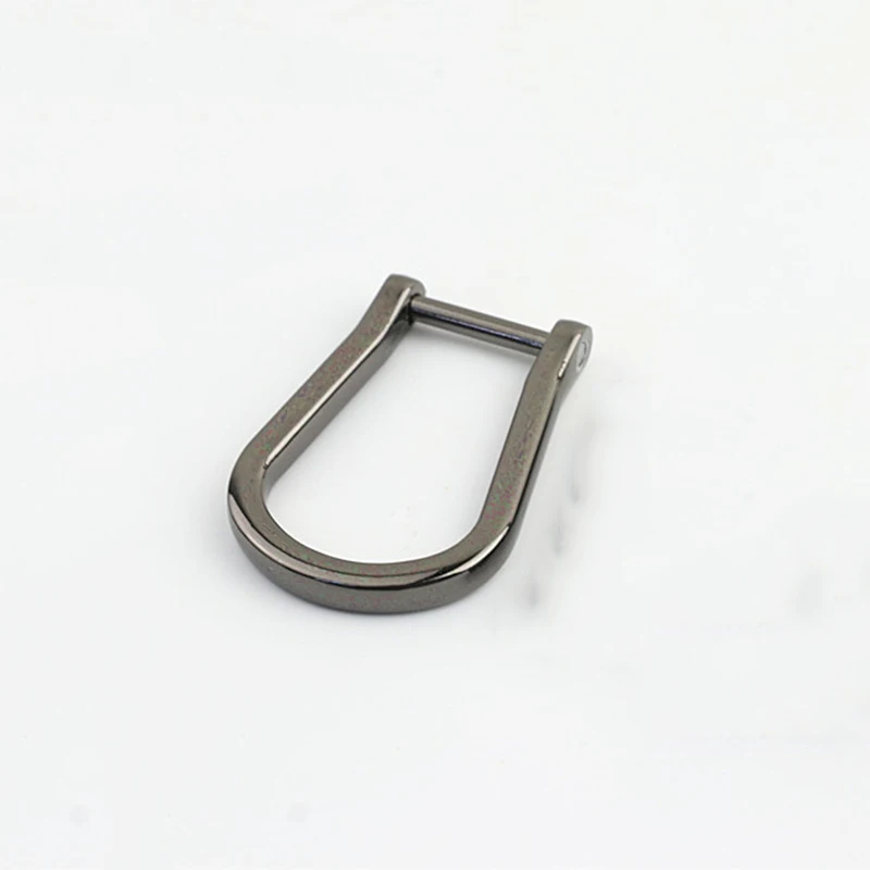 1pcs 15mm Metal Detachable Open Screw D Ring Buckle for DIY Leather Craft Bag Strap Belt Handle Shoulder Webbing 4 Colors