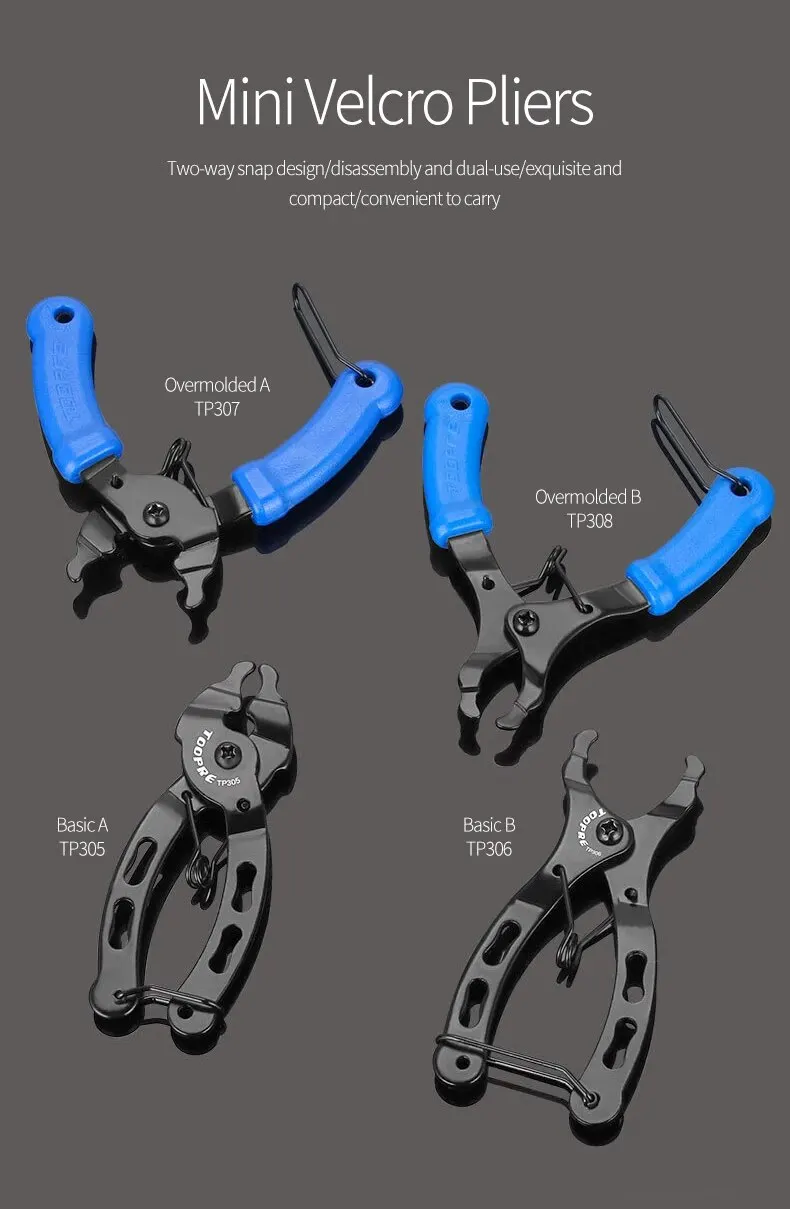 TOOPRE Fahrradkette Magic Buckle Zange Mountainbike Kette Quick Release Magic Buckle Zange Demontage Installationswerkzeug – Detail 1