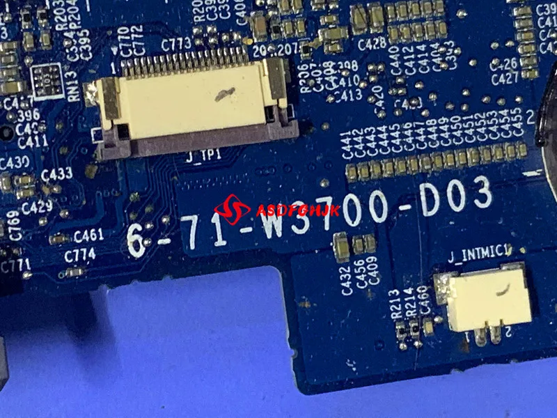 6-71-W3700-D03 para HASEE K590S K790S clevo W370ET W350ET placa base para portátil PGA988 HM77 GTX660M 2G DDR3 100% trabajo perfecto