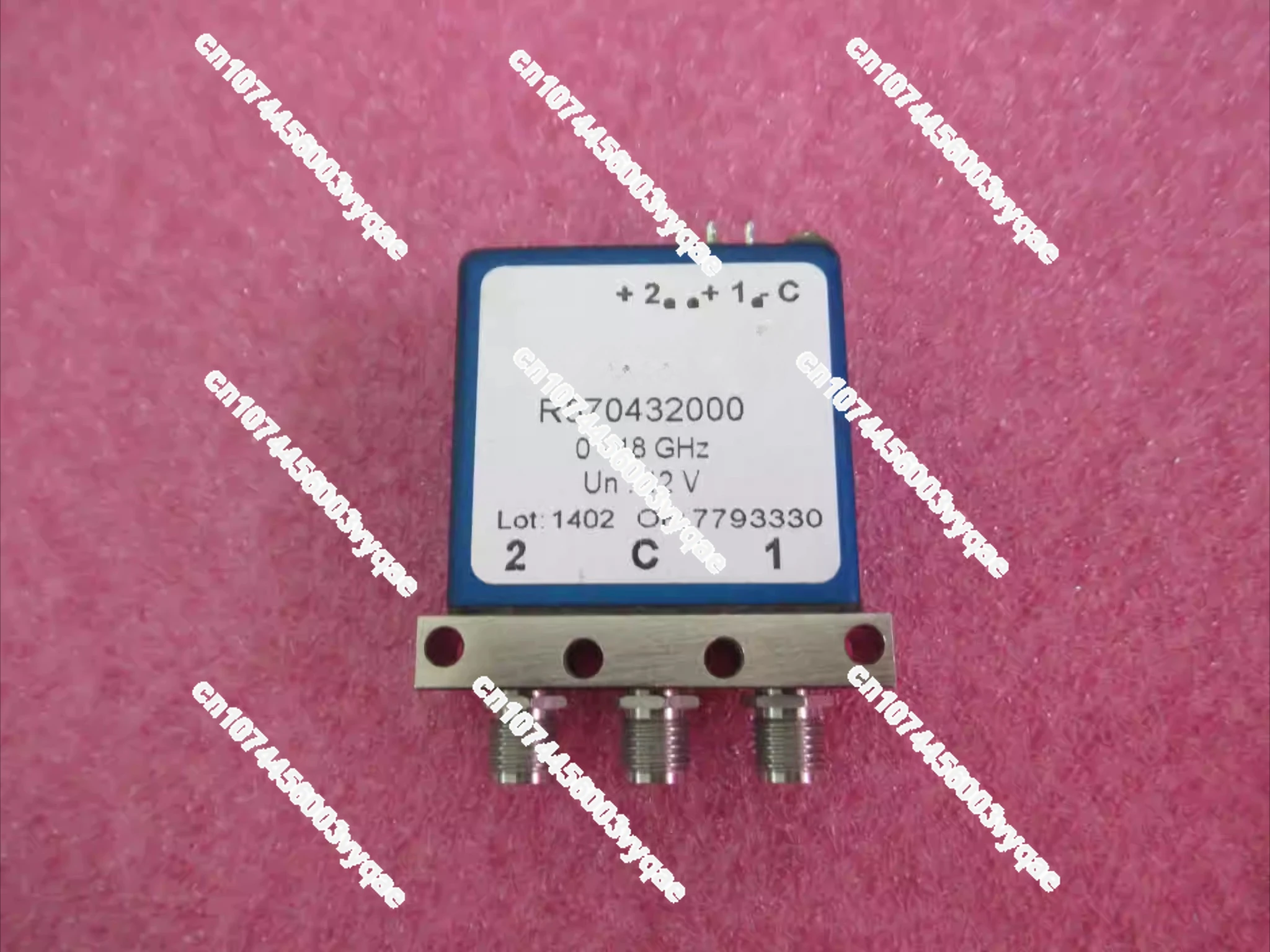 Imported RADIALL R570432000 R570413000 DC-18GHz 12V SPDT RF Mechanical Coaxial Switch