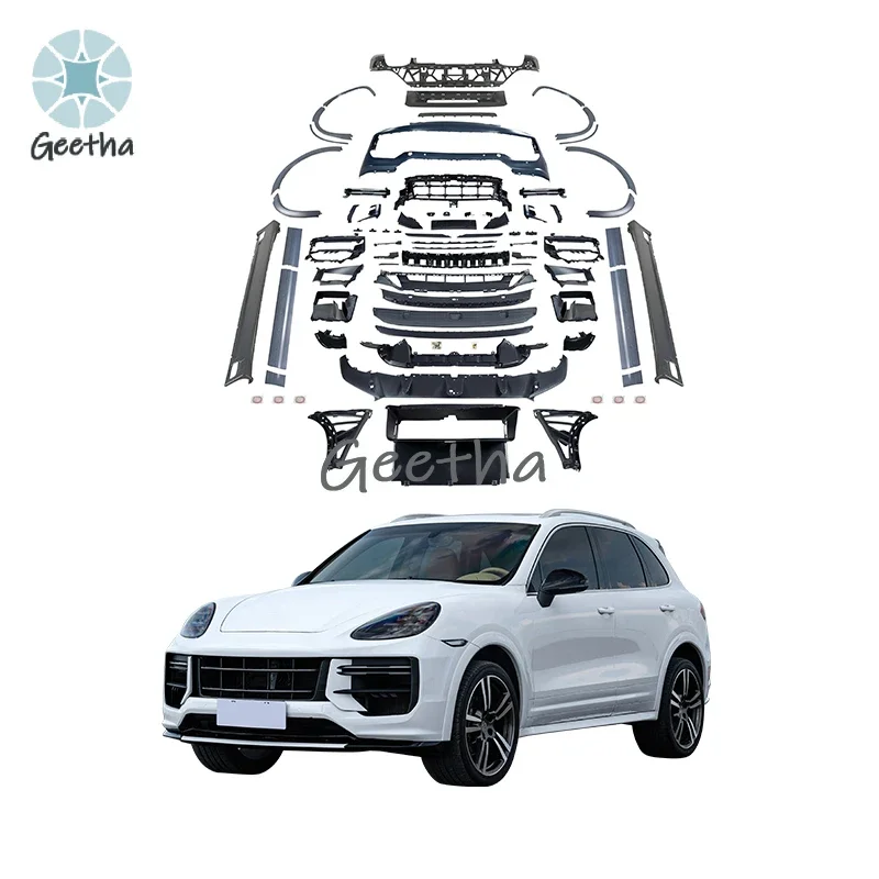 

Suitable for Porsche Cayenne 2011-2014 958.1 Upgrade 9Y0/9YA Turbo GT Body Kit Front Grille