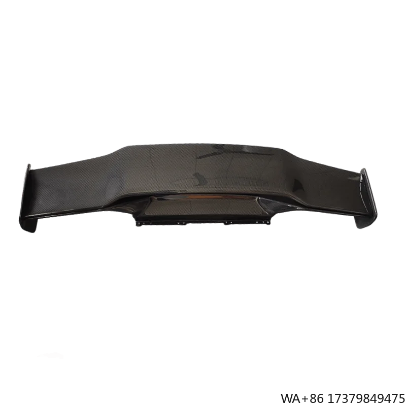 

High Quality Dry Carbon Fiber Rear External Spoiler Body Kit EVO Style Upgrade for Lamborghini Huracan LP580 LP610 Condition New