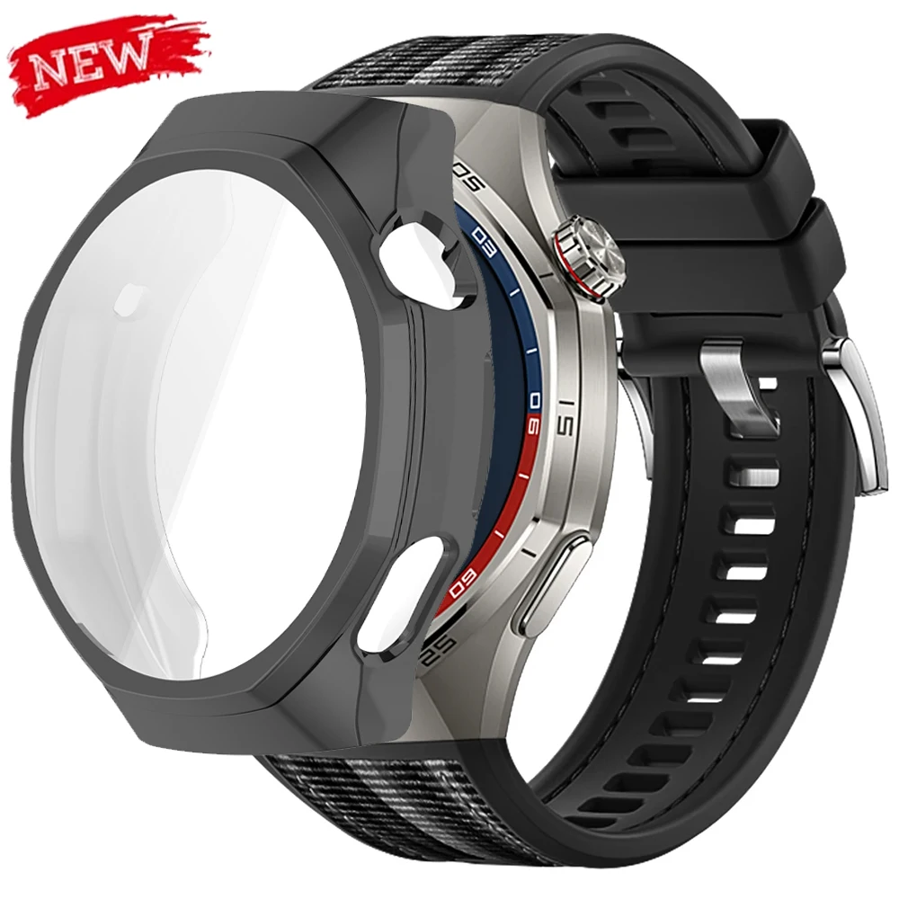 Silikon Nylon Woven Strap Fall für Huawei Uhr GT6 Pro 46mm TPU Abdeckung Armband für Für Huawei GT6 Pro 46mm Sport Band Stoßstange