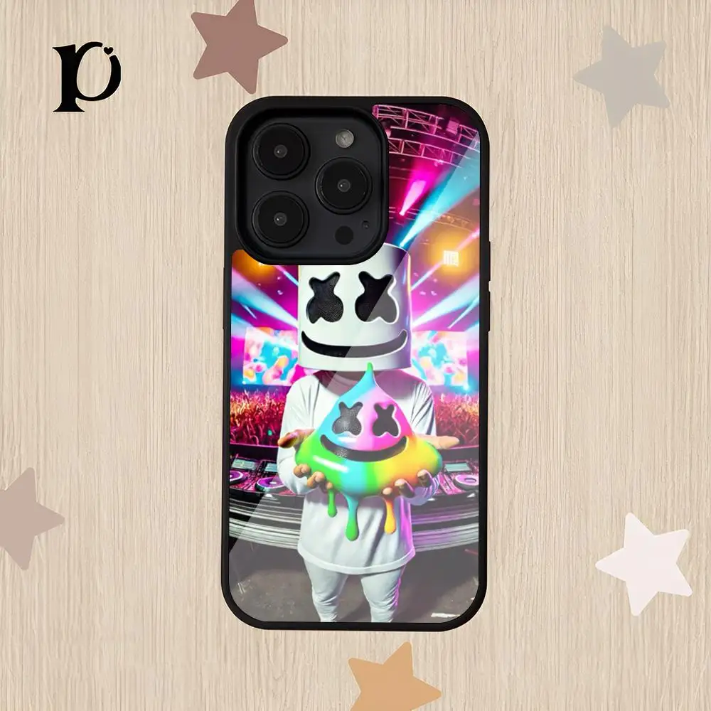 นักร้องM-Marshmallow Dj MAISTOเคสโทรศัพท์PC + TPUสําหรับIphone 16 15 14 13 11 12 Pro Max Xr X Xs 8 7 Plus