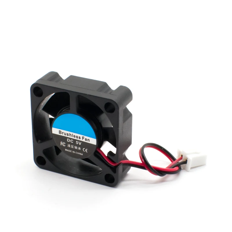 LIZAO 30mm 5V DC Brushless Cooling Fan, 2-Pin Connector, Quiet Mini Fan for 3D Printer, Raspberry Pi & DIY Electronic Projects