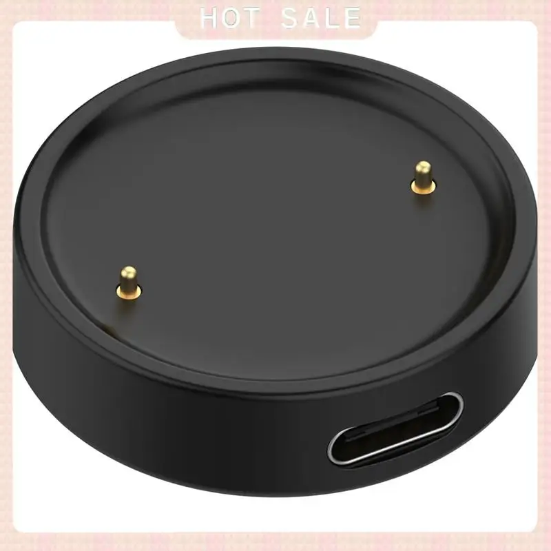 

24-часовая док-станция для зарядного кабеля для Amazfit A2437 Active 2/Bip 6, портативный адаптер, совместимый с Type-C