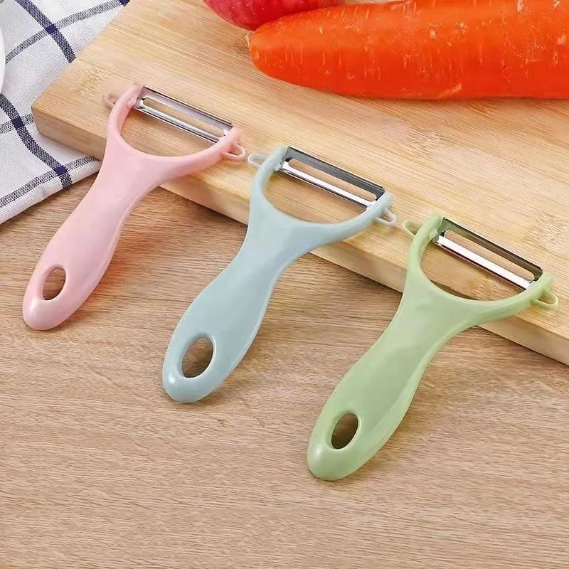 Stainless Steel Peeler Portable Versatile Vegetable Fruit Peeler Kitchen Potato Carrot Cucumber Peeler Peeling Kitchen Gadgets