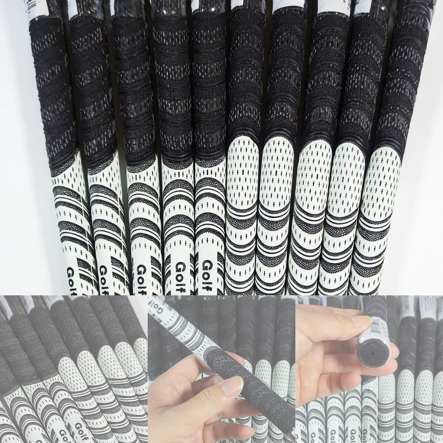 Golf Grips Multi Compound Standard/Midsize Protector Golf Putter Grip Rubber Club Grip White Color