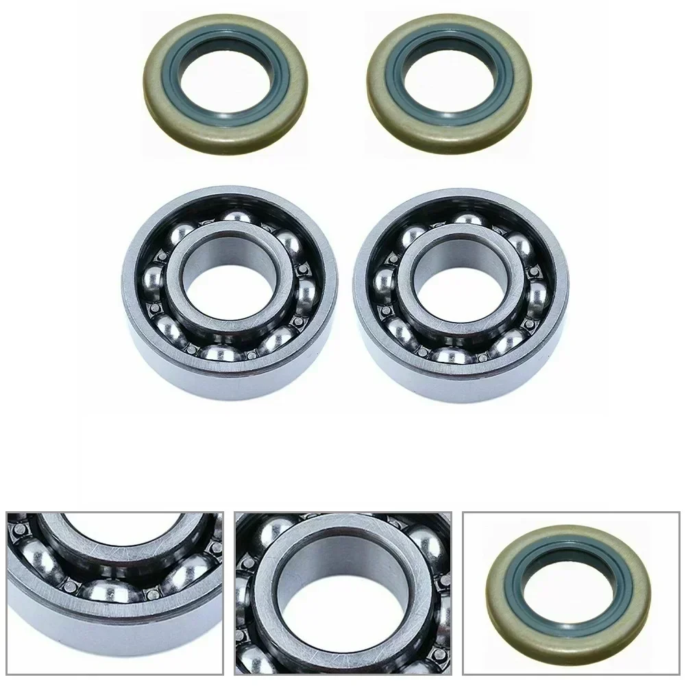 Crank Crankshaft Bearings Set Chainsaw Oil Seal Kit For 51 55 254 257 262 357 359 Chainsaw Crankshaft Bearing Chainsaw Parts