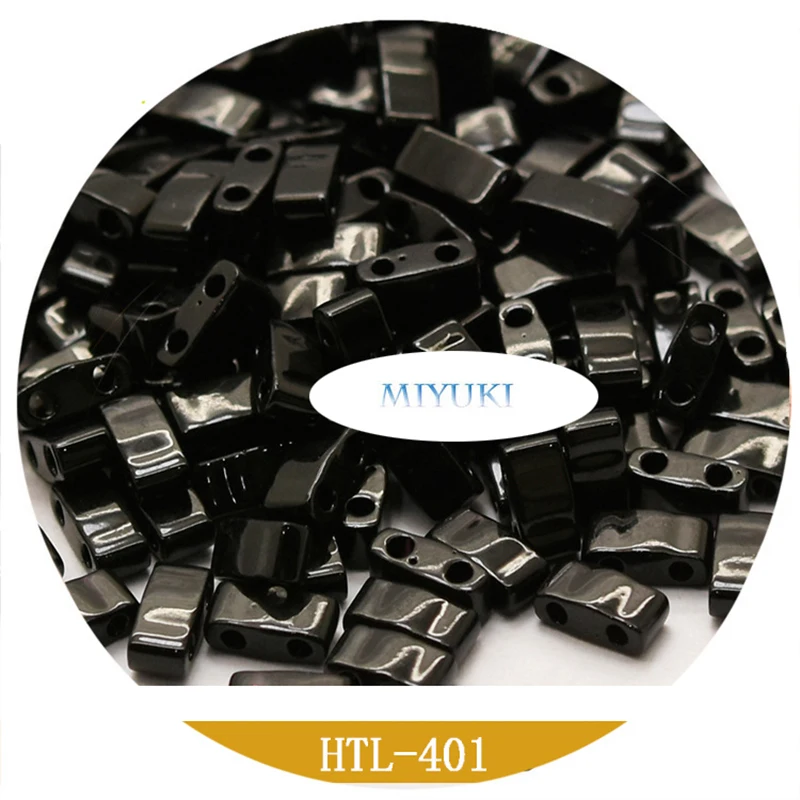Importowane z Japonii Miyuki Half Tila HTL 19 Color Solid Series Diplopore Manual String Beads