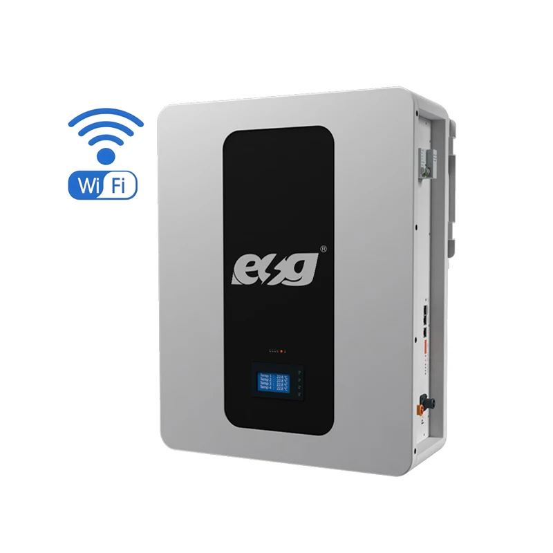 ESG الاتحاد الأوروبي الأسهم بقعة 5KW المنزل تخزين الطاقة الشمسية بطارية ليثيوم نظام 51.2V100Ah Lifepo4 بطارية مع BMS