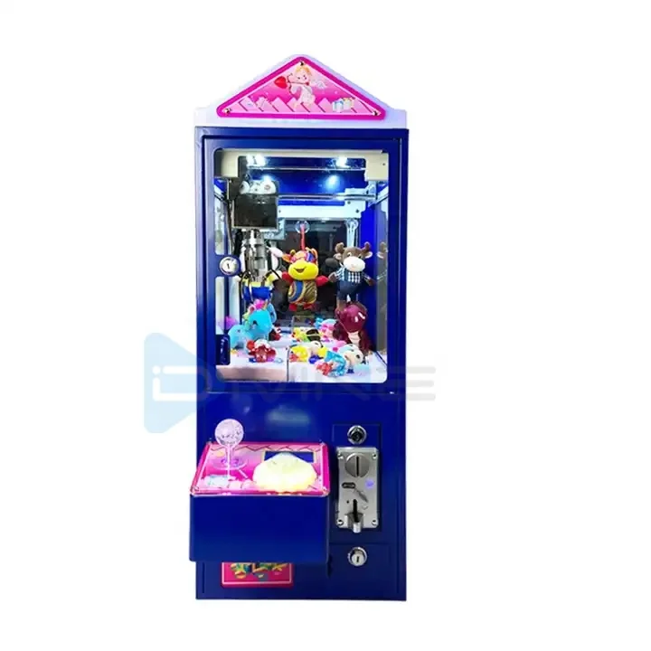 

Game Room Coin Operated Arcade Skill Claw Crane Machine Mini Plush Toy Catcher Game Machine Mini Claw Machine