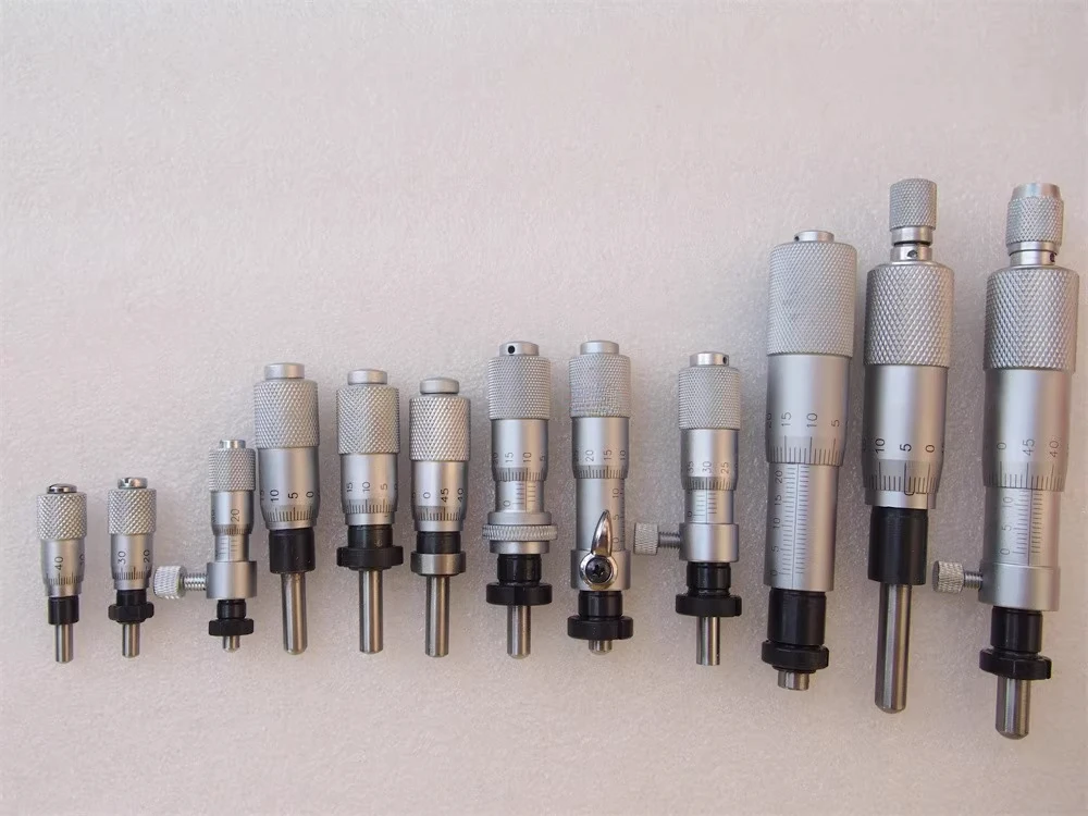 Differential head Micrometer head Micrometer head Self-locking side lock with mounting nut 0-6.5 - 13-15-25
