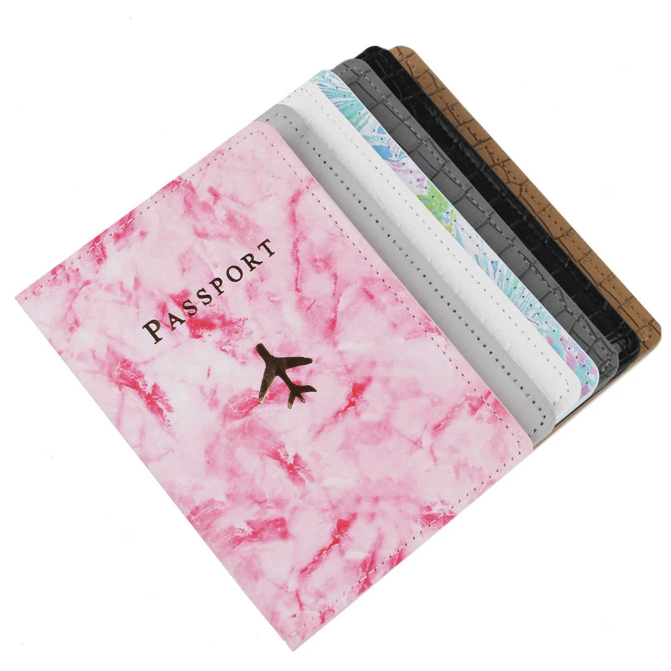 

Travel PU Passport Holder Ticket Passport Covers Travel Passport Protective Cover ID Credit Card Holder Travel Accessories