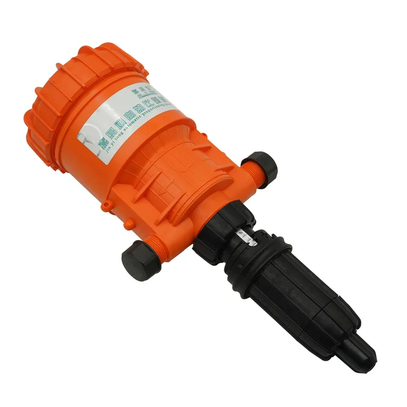 0.2-2% Water Driven Proportional Fertilizer Dosing Injector Automatic Intelligent Liquid Doser Pump For Poultry Water System