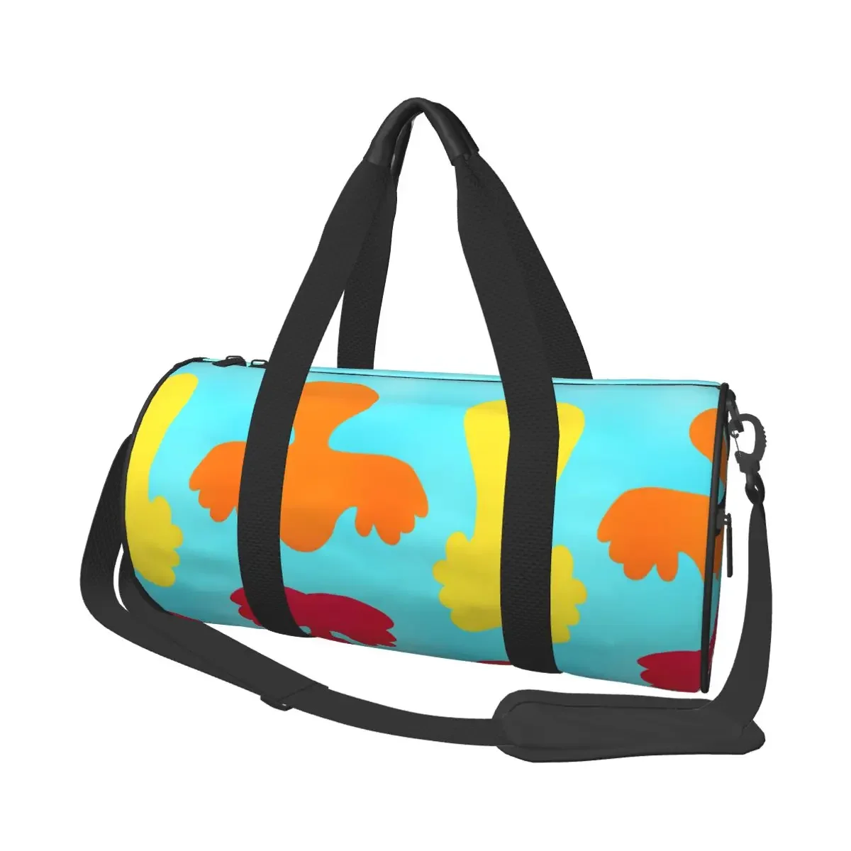 

Doey Doughman Horror Pianosaurus Большая спортивная сумка Многофункциональная дорожная сумка Duffle Сумки Сумка для фитнеса