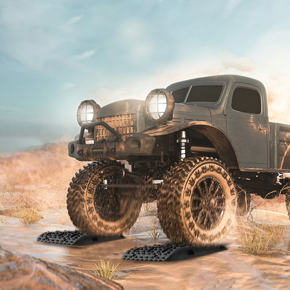 

Комплект из 2 аварийных противоскользящих тракционных матов для бездорожья, песка и грязи для автомобилей