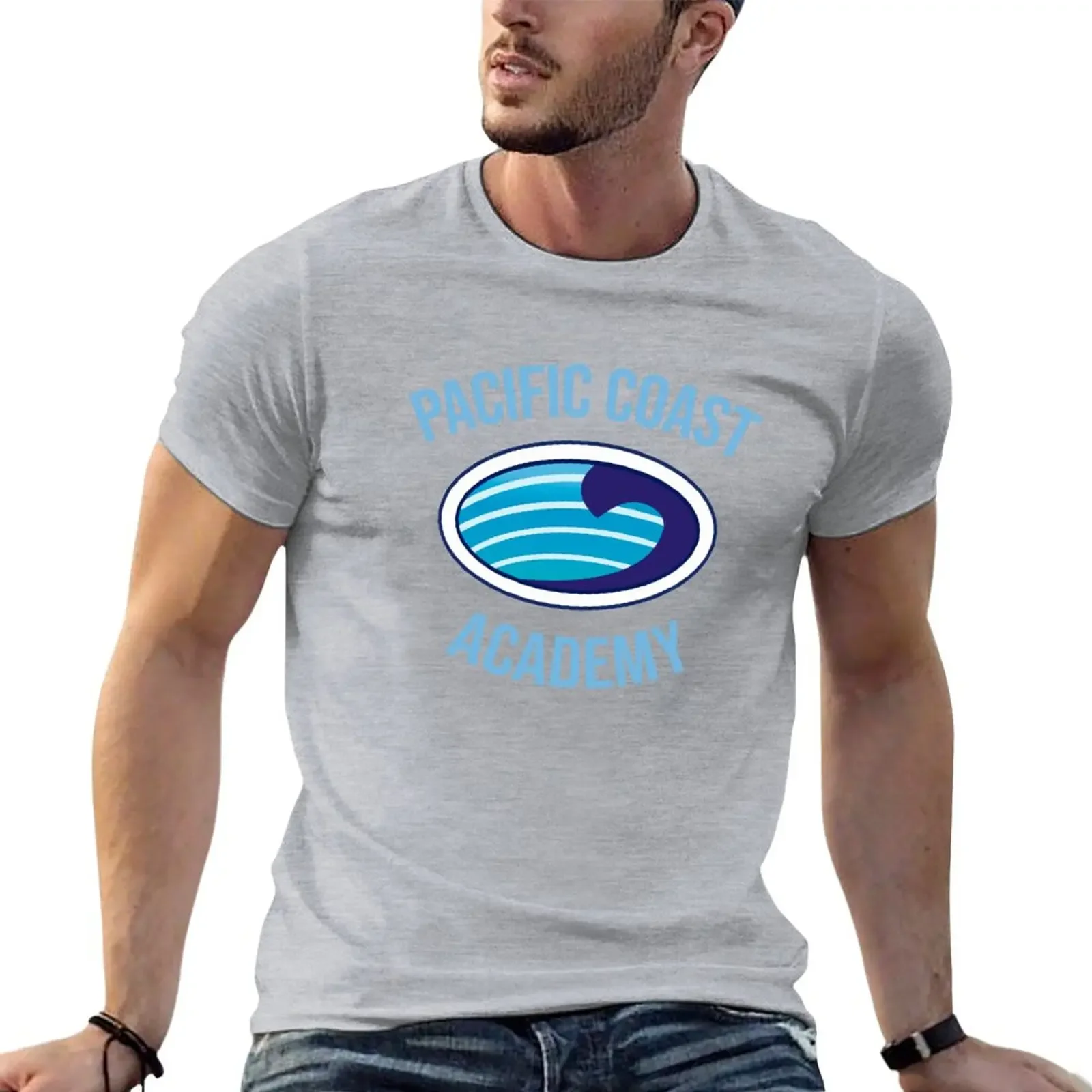 

PCA zoey 101 pacific coast academy logo T-Shirt summer clothes hippie clothes heavy weight t shirts for men