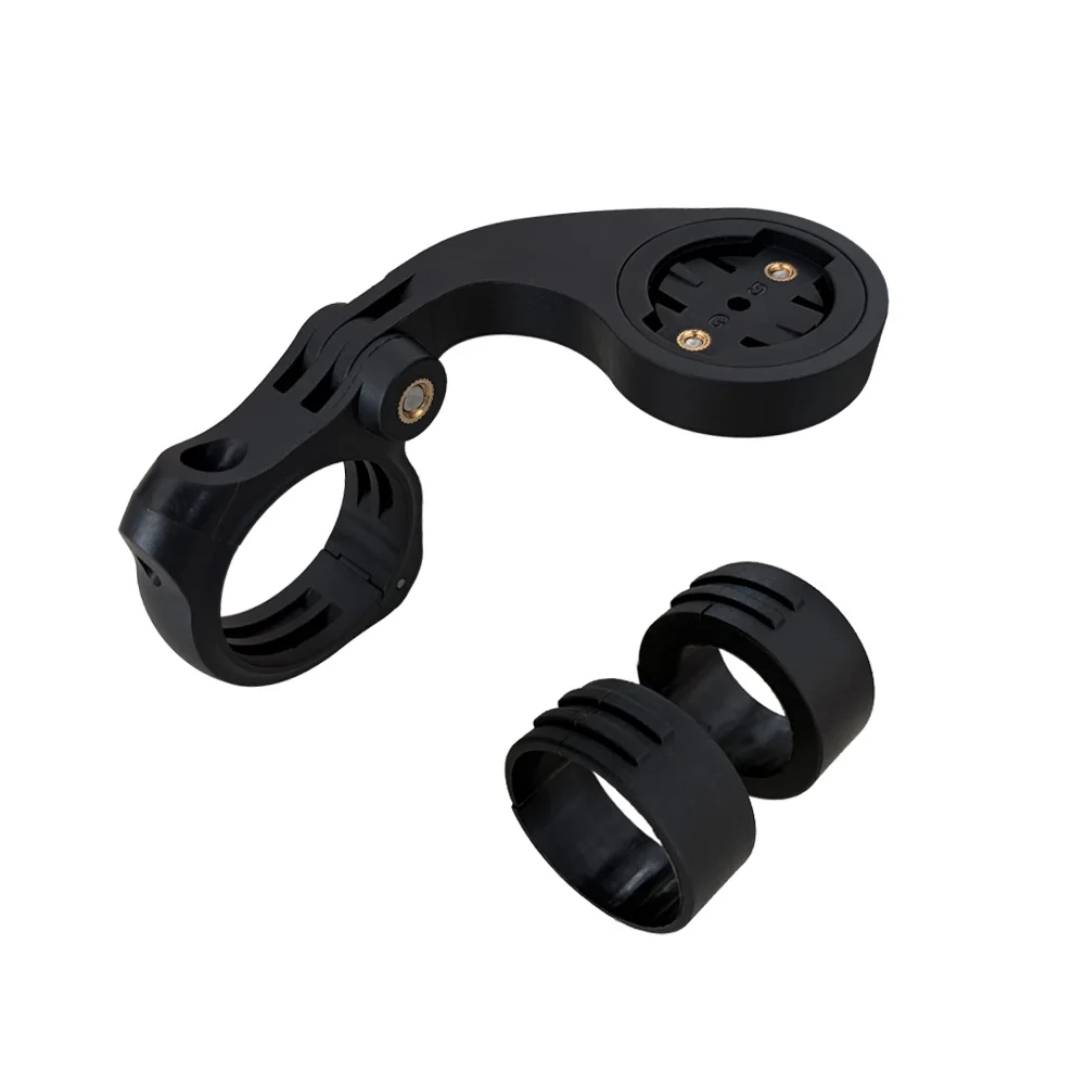 Bicycle Computer Out Front Mount Compatible with Garmin XOSS, GoPro Camera Adapter Base Bike Stem Extension Bracket