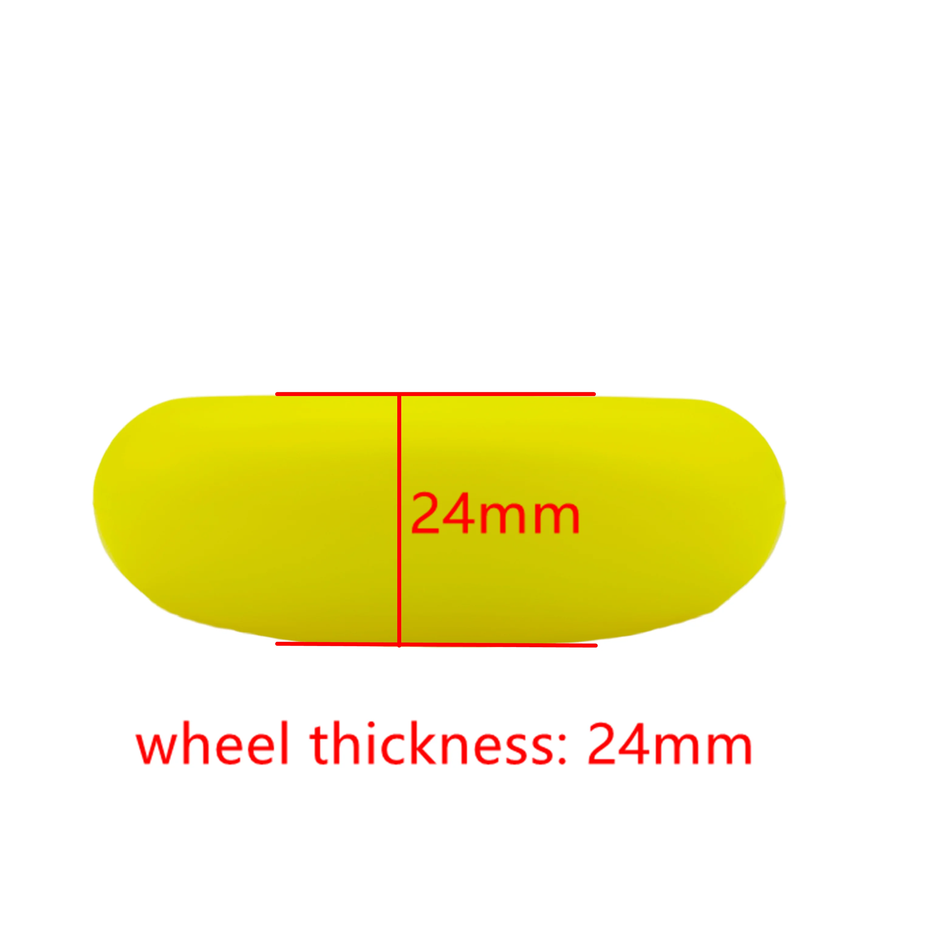 Ruedas para Patines en Línea, Material PU, 72mm 76mm 80mm, 4 Ruedas/Lote