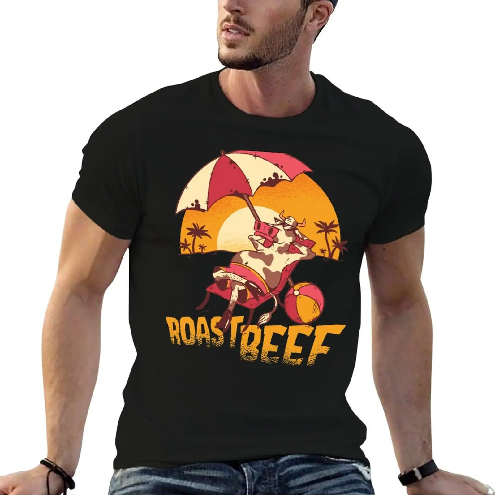 Roast beef T-Shirt High Elasticity Sports T-Shirt