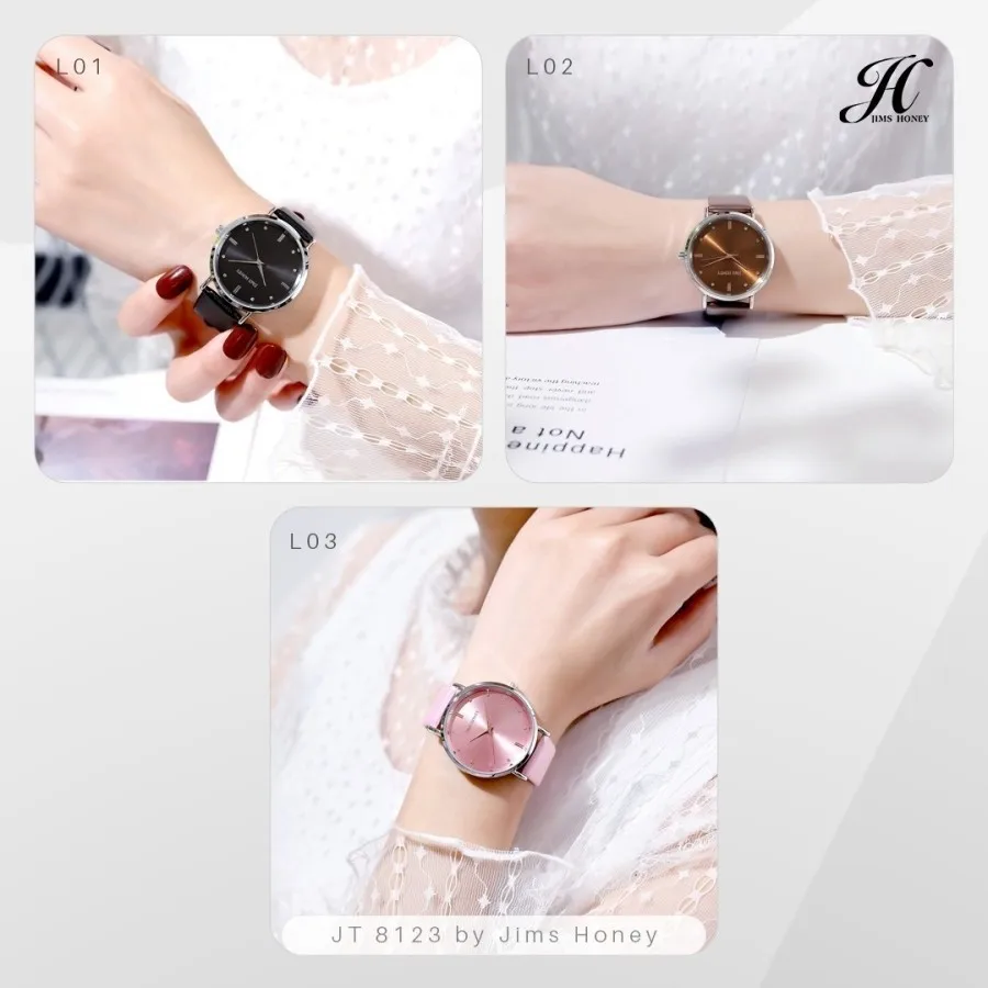 Kegllect-Montre à quartz circulaire avec grand cadran pour femme, chiffres romains simples, cadeau d'anniversaire