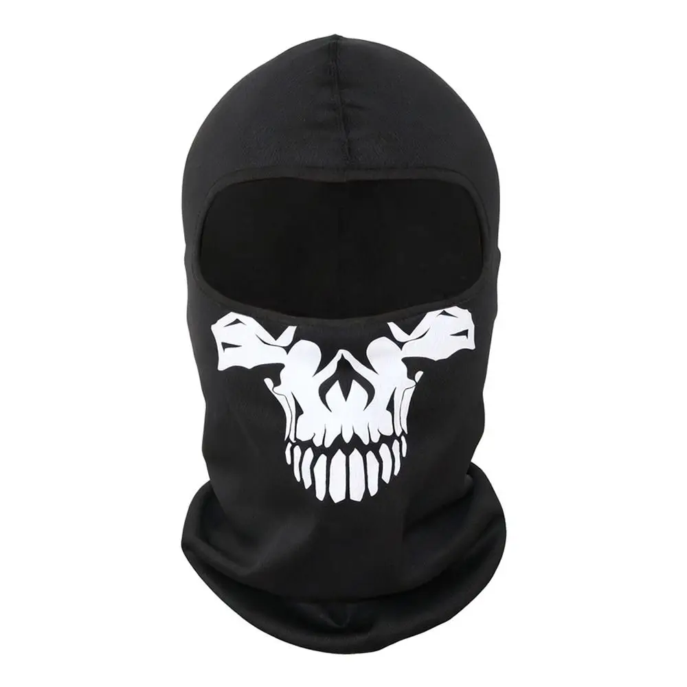

Мужская шапка с принтом черепа, велосипедная Балаклава, ветрозащитная, полнолицевая, полнолицевая маска, анти-УФ-теплитель для шеи, грелка для головы, катание на лыжах