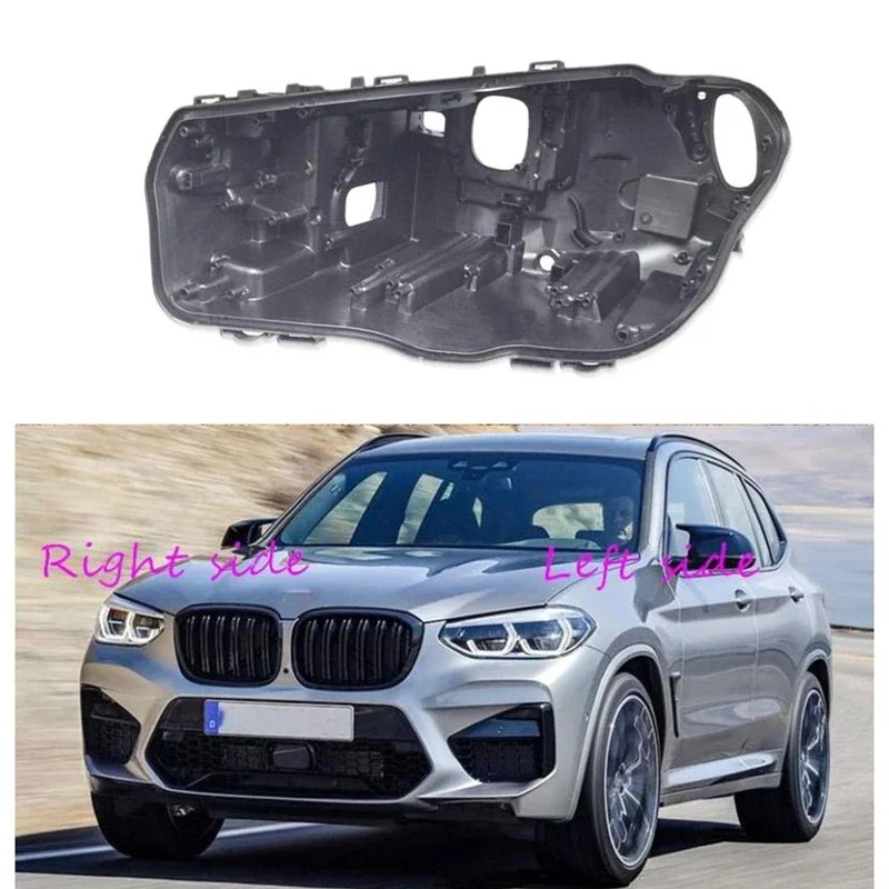 

Основание фары для BMW X3 2018 2019 2020 2021, дом для фар автомобиля, задняя база, передняя автоматическая фара, задний дом