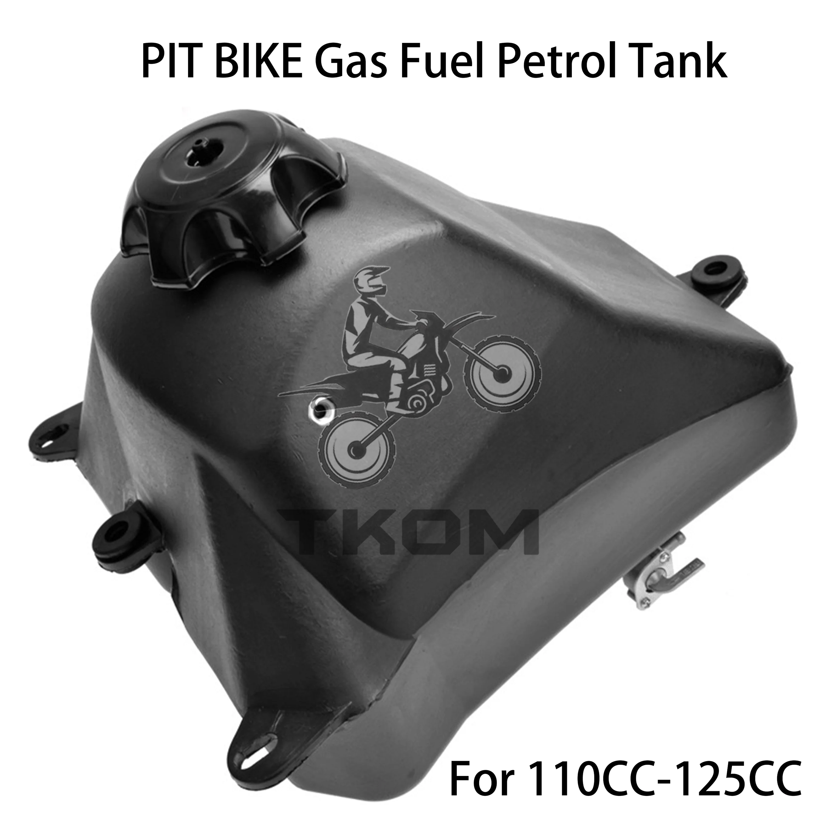 Grifo de Combustible para Motocicleta de 3L, para Motos de Cross de 110-125CC, Atomik TDR, Orion, Foxico, Pitpro, Accesorios Universales