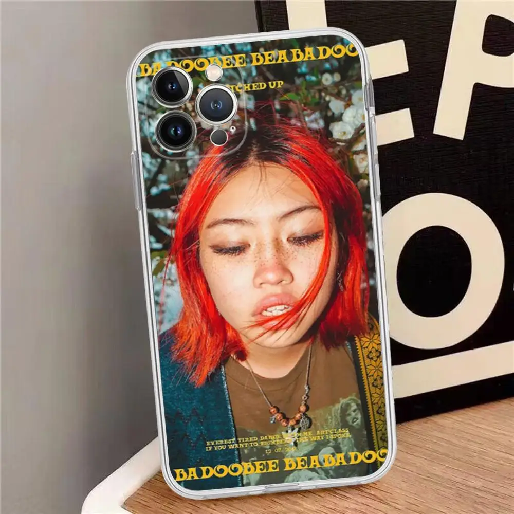 Singer Beabadoobee Phone Case For iPhone 15 14 13 12 Mini 11 Pro XS Max X XR SE 6 7 8 Plus Soft Silicone Cover