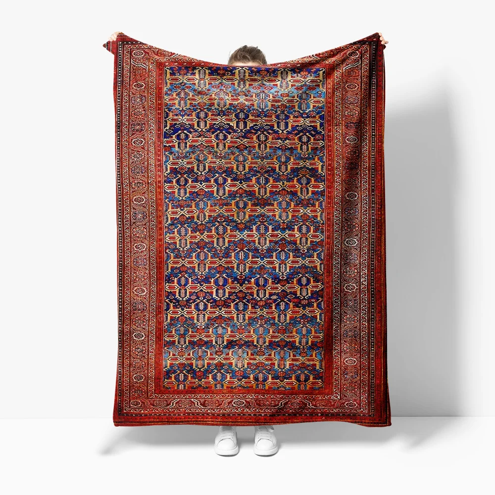 

Turkish Vintage Kilim Rug Handmade Persian Area Rug Bohemian Floor Carpet Home Decor