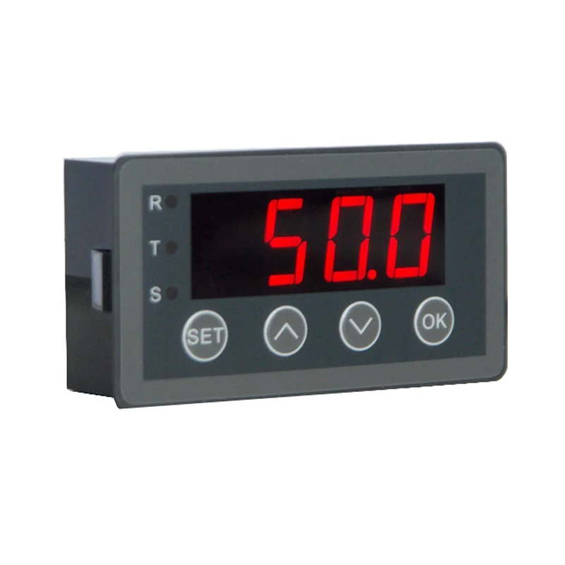 Indicador de Entrada de Sinal Analógico Medidor de Exibição Digital 010v 0-10v 0-10v 0-10v Relé Porta Rs485