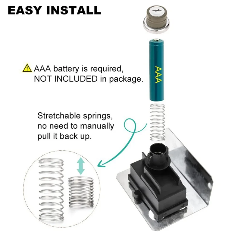 مجموعة إشعال شواية ممتازة لسلسلة 67847 Weber Genesis 300 (2008-2010) E/S-310 & 320، EP/CEP-310 & 320 متينة وسهلة T