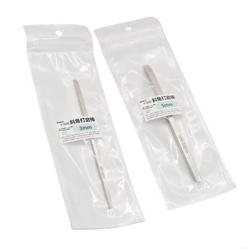 Bevel Polishing Stainless Steel Model Sanding Tool for Edge Cleanup, Seam Finishing and Detail Work Support A2UB