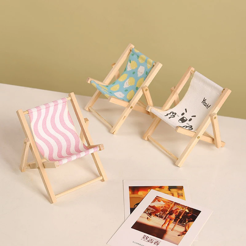 Multi-function Beach Chair Mobile Phone Bracket Not Easy Deform Beach Chair Shape Cellphone Stand Holder Height Adjustment