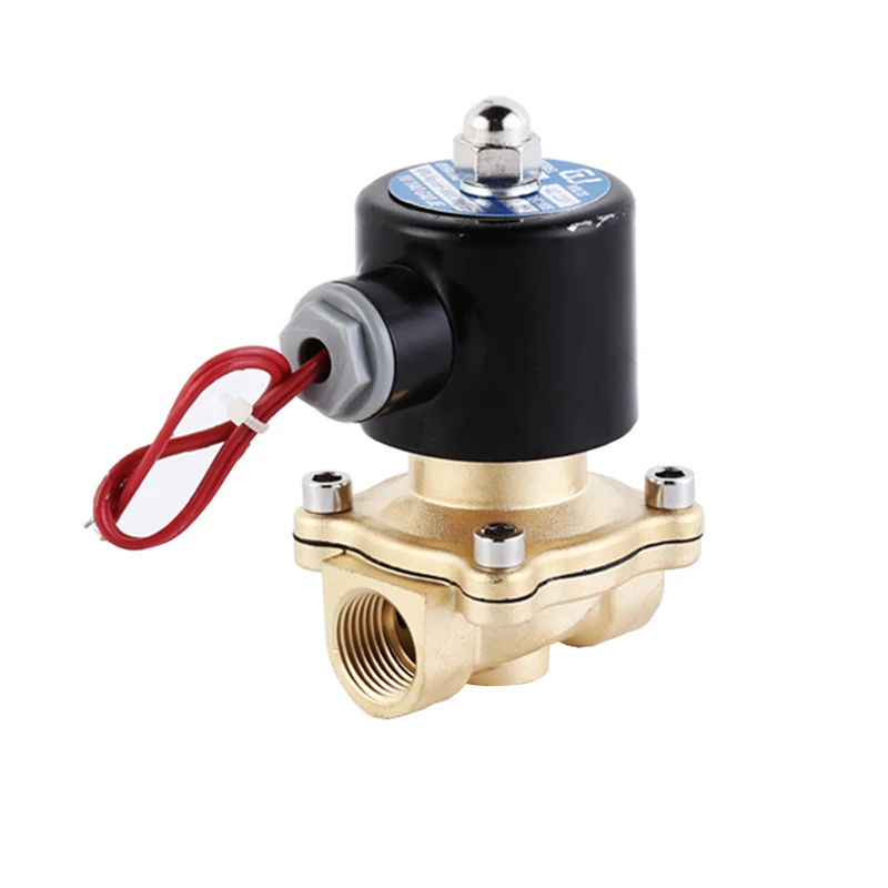 

1/2'' Brass Solenoid Valve 24V 12V 220V 110V Normally Closed Solenoid Valve For Gas