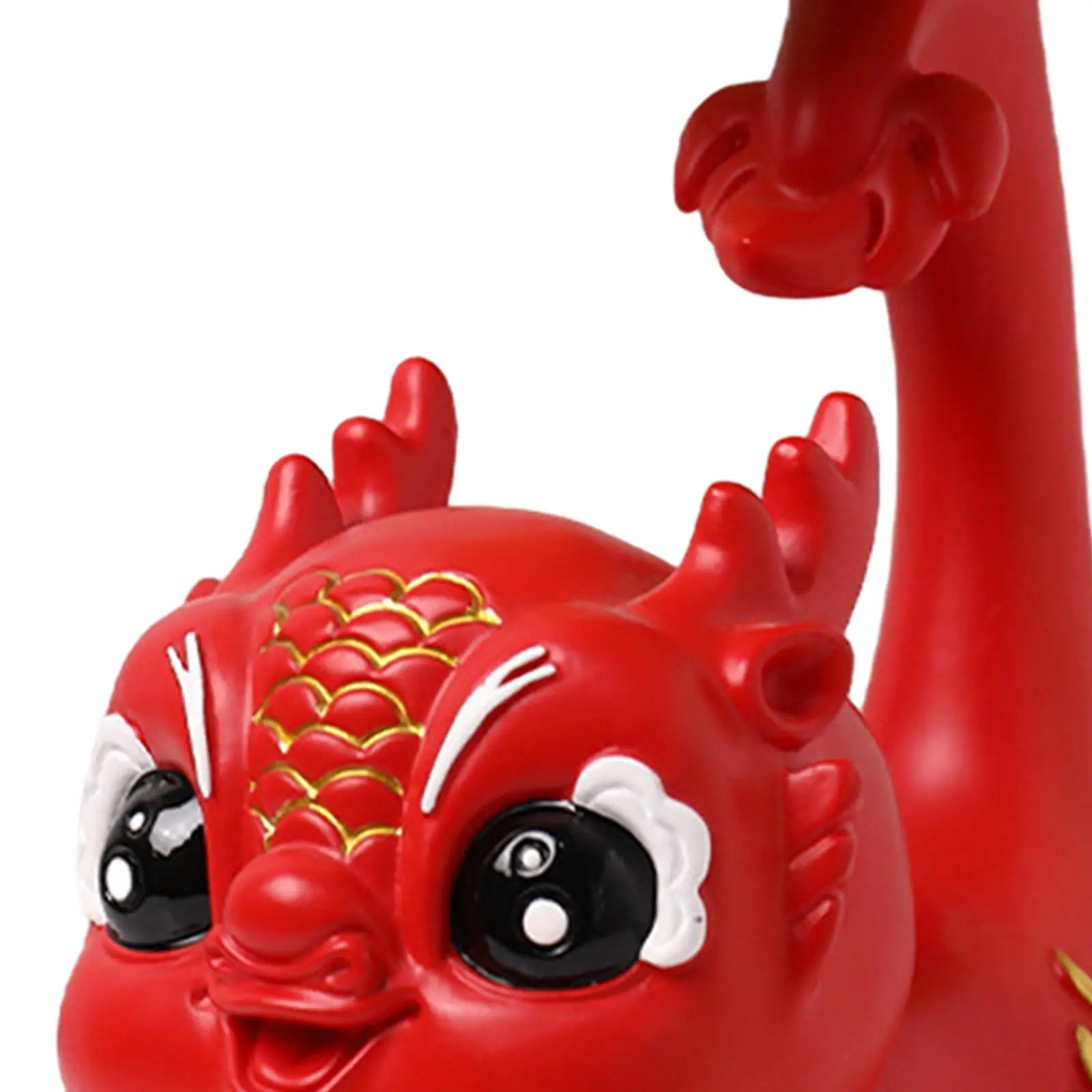 Resin Dragon Statue with Tray Spring Festival Decor Small Dragon Sculpture for Entryway Office Home Entrance Decorations