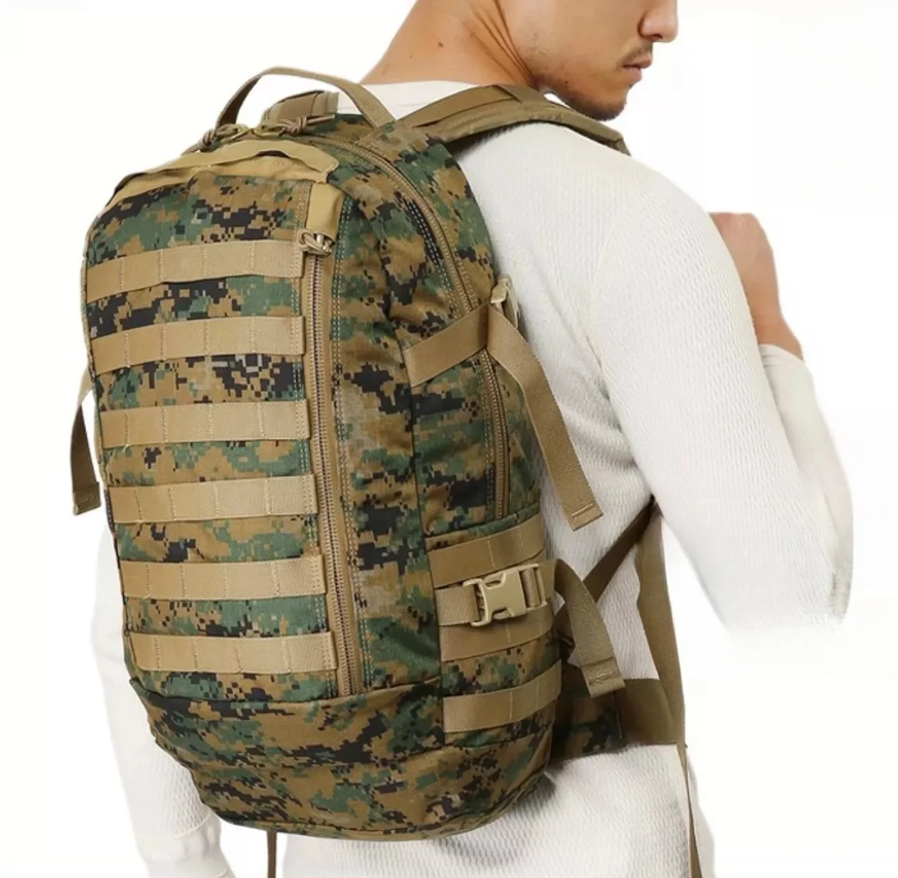 3D Military Fan Outdoor Tactical Backpack Backpack Mountaineering Bag