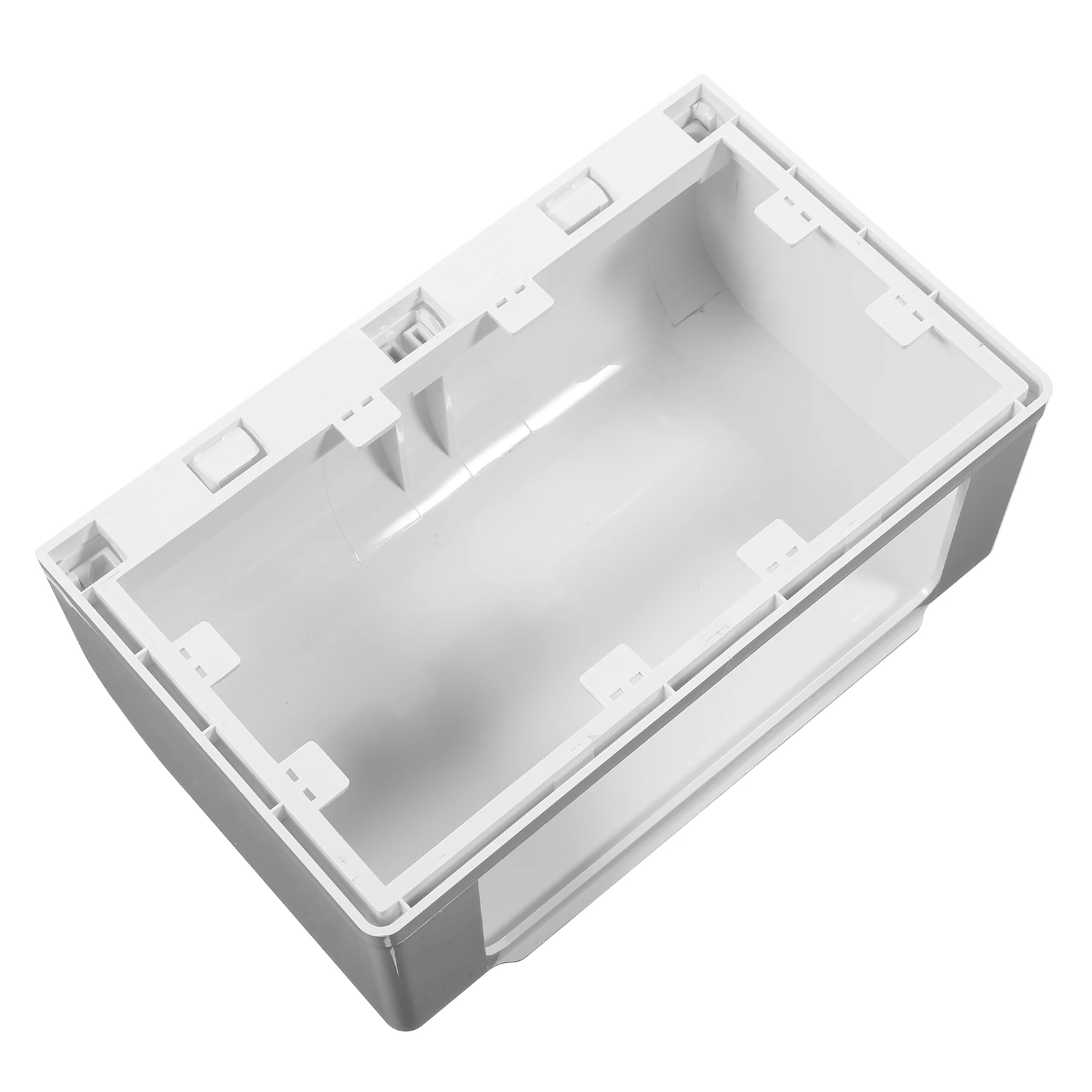 

2 Gangs 86 Type Thickened Adhesive Socket Cover Waterproof Box Home Bathroom Durable Splash Proof Easy Installation Socket