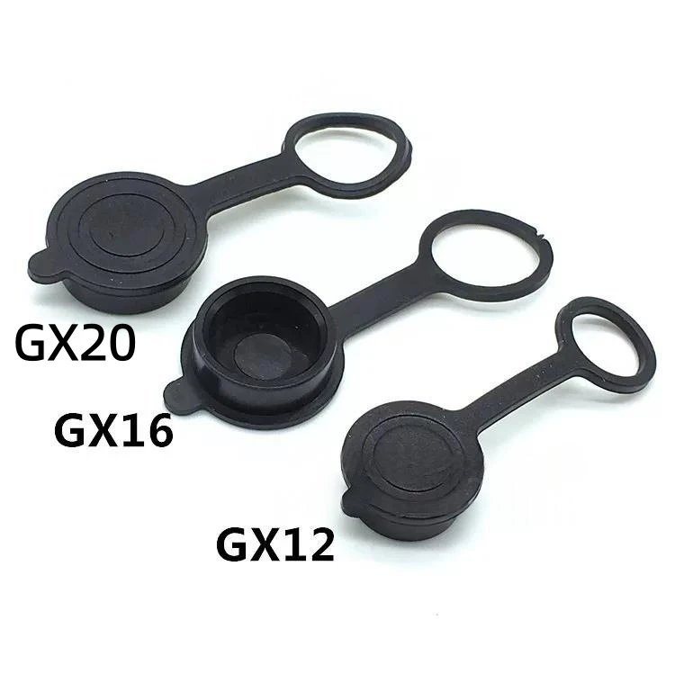 10PCS GX12 GX16 GX20 Rubber Dust Cap Leakage Protection Electric Shock Cover Aircraft Plug Waterproof Cover