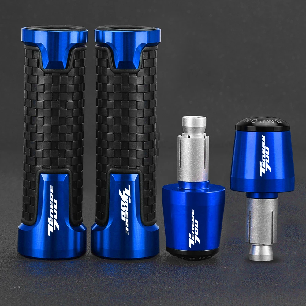 

For YAMAHA Tenere 700 2019-2021 2022 2023 Tenere700 XTZ 700 XTZ700 rally Handlebar Grip Ends Weights Anti Vibration Silder Plug