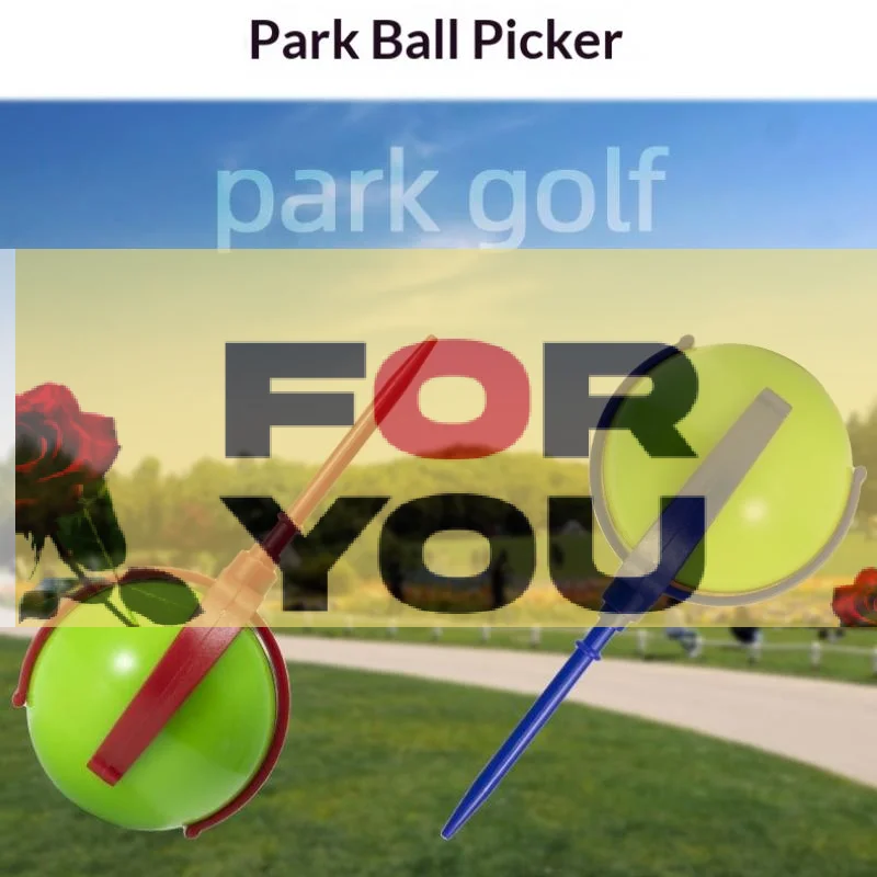 Golf Park Durable Plastic Ball Retriever  Portable Lightweight Picker for Efficient Ball Collection Practice