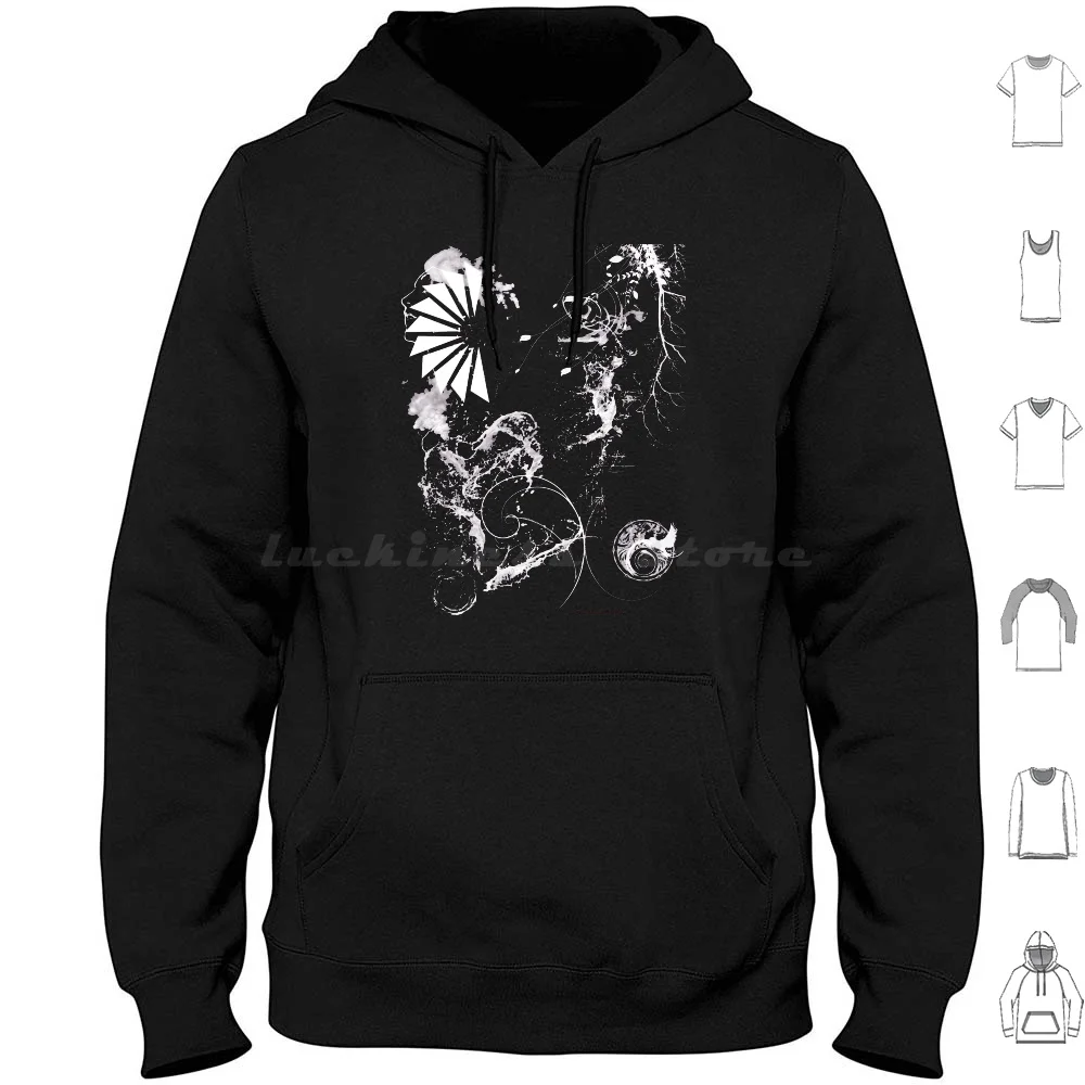 Dmt Sudadera con capucha de algodón de manga larga Just Another Michael Penney Pensamiento Verdad Vida Sarcástico Emo Símbolo Religión Antiguo Insight