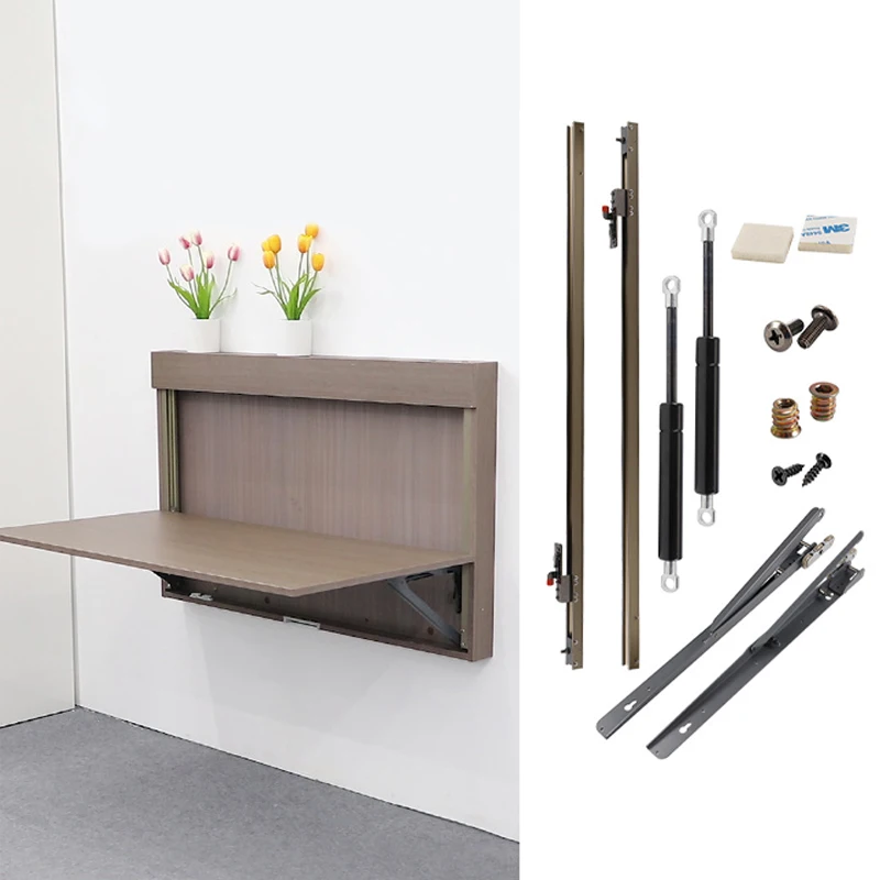 Multipurpose Study Hardware Kit Foldable Kitchen Fold Down Set in China Folded Multi Function Modern Wall Mounted Dining Table