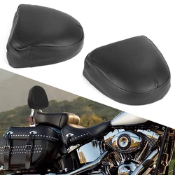 New Passenger Sissy Bar Backrest Cushion Pad For Honda Yamaha Suzuki Kawasaki Harley Sportster Bobber Motorcycle Parts