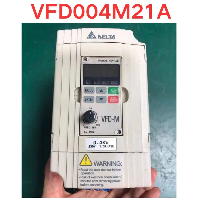 

Used inverter,VFD004M21A function well