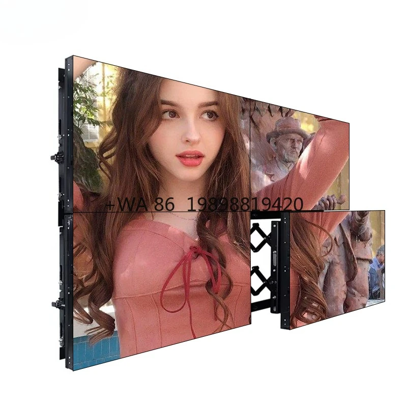 Pared LCD HD 4K Pantalla 3x3 LCD Video Pared LCD Video Pared Pantalla 55 pulgadas
