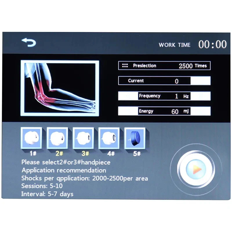 Shockwave Therapy Non-Invasive Body Healing Machine ED Treatment Pain Relief Rehabilitation Physiotherapy Equipment Home Use