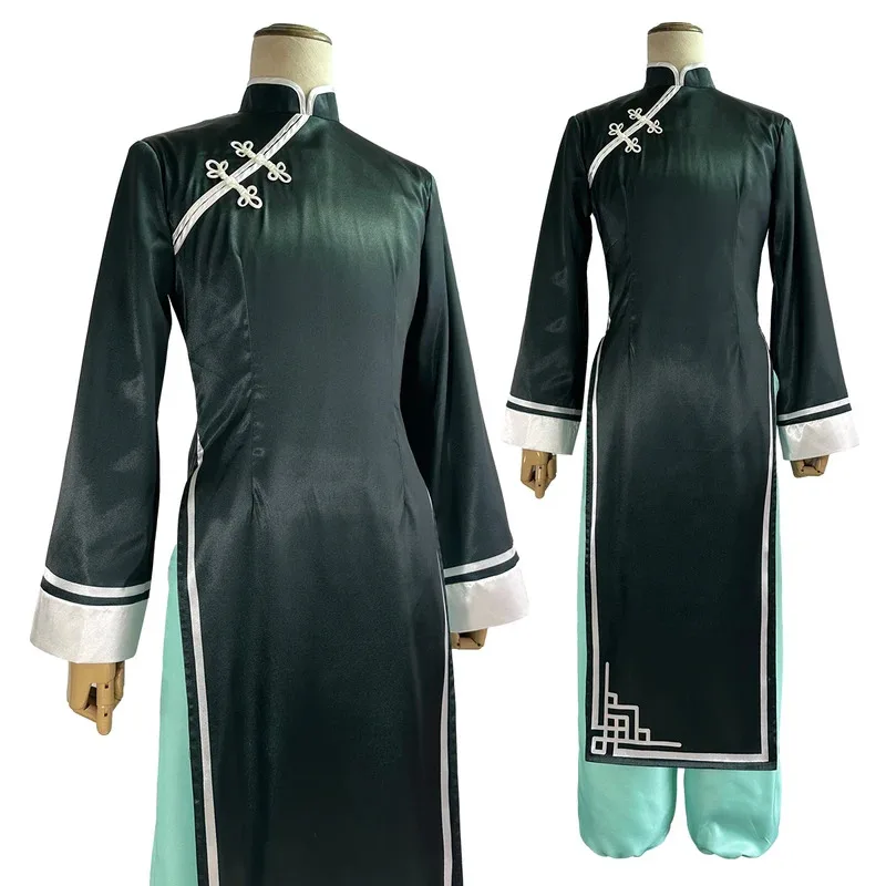 

DY2025HOLOUN Blue Lock Anime Rin Itoshi Cosplay China Costume Kung Fu Tang Suit Wig Rose Net Synthetic Fibers Adjustable Hallowe